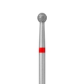 Алмазная фреза Кристалл, мягкая (красная) насечка, Ø0,35 см, шар К56.001.030.35(45)