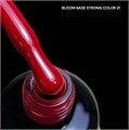 База для ногтей Bloom Strong Color №21 красный, 15 мл Bl/6017 - фото 496722