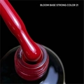 База для ногтей Bloom Strong Color №21 красный, 15 мл Bl/6017