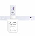 База для ногтей Delaro New France shimmer 01 (средней вязкости), 15 мл Del/BNF01-15 - фото 497128
