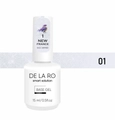 База для ногтей Delaro New France shimmer 01 (средней вязкости), 15 мл Del/BNF01-15