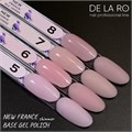 База для ногтей Delaro New France shimmer 06 (средней вязкости), 12 мл Del/BNF06 - фото 497155