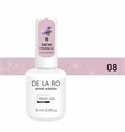 База для ногтей Delaro New France shimmer 08 (средней вязкости), 15 мл Del/BNF08-15 - фото 497186