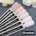 База для ногтей Grattol Rubber Base Camouflage 4, 9 мл GTBC4