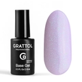 База для ногтей Grattol Rubber Base Glitter 12, 9 мл GTGB12