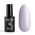База для ногтей Grattol Rubber Base Glitter 13, 9 мл GTGB13