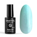 База для ногтей Grattol Rubber Base Glitter 16, 9 мл GTGB16