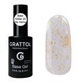База для ногтей Grattol Rubber Base Glitter 20, 9 мл GTGB20 - фото 497843