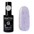 База для ногтей Grattol Rubber Base Glitter 23, 9 мл GTGB23 - фото 497852