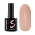 База для ногтей Sakura Color base Baby pink, 8 мл BAS020