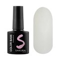 База для ногтей Sakura Color base White Smoke, 8 мл BAS002 - фото 499016