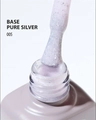 База для ногтей Ta2 Pure Silver №005, камуфлирующая с поталью, 9 мл TA2-BPS05