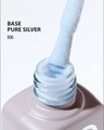 База для ногтей Ta2 Pure Silver №006, камуфлирующая с поталью, 9 мл TA2-BPS06