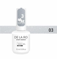 Базовое покрытие BASE Delaro Rubber Camouflage Nude tone 03, 15 мл Del/CNT03-15
