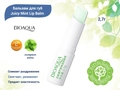Бальзам для губ BIOAQUA Сочная мята, 2,7 г BQY22040(32650)
