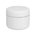 Банка IRISK, пластиковая, белая с серебряной полоской, 50 мл Ф10-162 - фото 499819