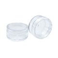 Банка круглая IRISK, прозрачная с крышкой, 3 мл Ф10-311 - фото 499828