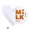 Бескислотный холодный гель для ногтей MILK Modeling cool gel 01 Ivory, 15 г MAFCG01-15