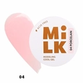 Бескислотный холодный гель для ногтей MILK моделирующий и укрепляющий 04 Porcelain, 15 г MAFCG04-15