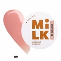 Бескислотный холодный гель для ногтей MILK моделирующий и укрепляющий 09 Almond, 15 г MAFCG09-15