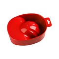 Ванночка для маникюра пластиковая (03 Красная) IRISK А301-02-03 - фото 501089