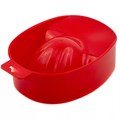 Ванночка для маникюра пластиковая (03 Красная) IRISK А301-02-03 - фото 501090