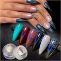 Втирка для ногтей с эффектом призмы Universal Holographic Powder UHP01 - фото 501875