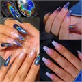 Втирка для ногтей с эффектом призмы Universal Holographic Powder UHP01 - фото 501876