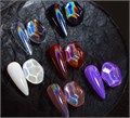 Втирка для ногтей с эффектом призмы Universal Holographic Powder UHP01 - фото 501877