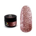 Гель для ногтей Bloom GLITZ №03 розовое золото, 5 мл Bl/0064 - фото 502540