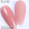 Гель для ногтей Delaro моделирующий однофазный Almond Blossom, 15 г Del/MgAB15