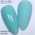 Гель для ногтей Delaro моделирующий однофазный Aqua Sky, 15 г Del/MgAS15 - фото 502756