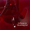 Гель для ногтей Delaro моделирующий однофазный Lollipop 02, 15 г Del/Lol02