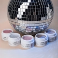 Гель для ногтей ruNail моделирующий с хлопьями Юки BUILDER UV GEL YUKI №8562, 15 г 8562