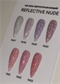 Гель для ногтей RuNail моделирующий светоотражающий REFLECTIVE NUDE №9650, 15 г 9650
