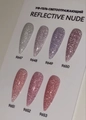 Гель для ногтей RuNail моделирующий светоотражающий REFLECTIVE NUDE №9652, 15 г 9652