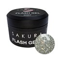 Гель для ногтей Sakura светоотражающий Flash G007, 13 мл G007 - фото 504131