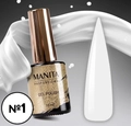 Гель-лак Classic MANITA PROFESSIONAL Alpine white №1, 10 мл MAN/C01