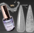Гель-лак MANITA PROFESSIONAL Reflective светоотражающий №01, 10 мл MAN/R01