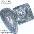 Гель-лак Night Bright 006 Delaro, 10 мл Del/NB006 - фото 514999