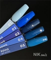 Гель-лак NIK nails  SOHO 04, 8 г Nik/16630
