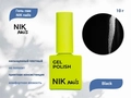 Гель-лак NIK nails Black, 10 г Nik/16002