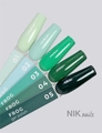 Гель-лак NIK nails Frog 01, 8 г Nik/16632
