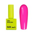 Гель-лак NIK nails Soda Neon 06, 10 г Nik/16013