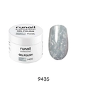 Гель-лак RuNail с фольгой и фигурными пайетками Гортензия №9435, 5 г 9435