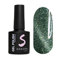 Гель-лак Sakura S121 светоотражающий с эффектом кошачий глаз, 8 мл S121 - фото 519414