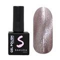 Гель-лак Sakura S219 с эффектом кошачий глаз, 9 мл S219 - фото 520151