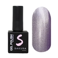 Гель-лак Sakura S246 с эффектом кошачий глаз, 9 мл S246
