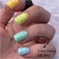 Гель-лак Snow Flakes 004, Delaro, 10 мл Del/SF004