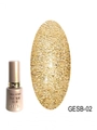 Гель-лак магнитный светоотражающий Gellaktik, Steel Breeze №02, 12 мл GESB-02